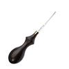 WUTA Professional Leather Edge Beveller, M390 Steel, Ebony Handle, 0.35 mm view 1