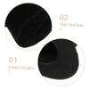 Retro Black Top Hat with Flat Brim for Men view 3