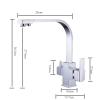 360° Rotatable Kitchen Sink Faucet with Reverse Osmosis Dual Outlet view 3