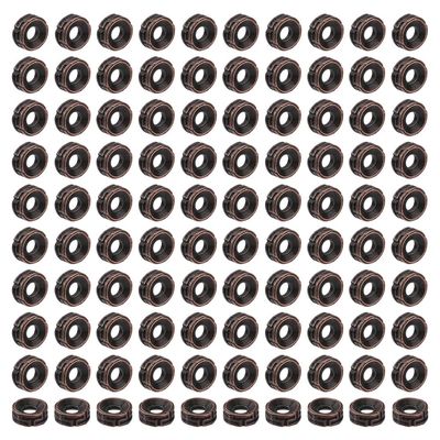 CRAFTYMELODY 300 pcs 7.5mm Tibetan Spacer Beads