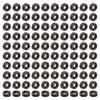 CRAFTYMELODY 300 pcs 7.5mm Tibetan Spacer Beads view 1