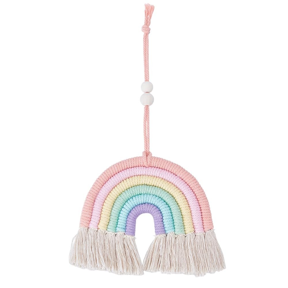 CRAFTYMELODY 2-Pack Colorful Rainbow Wall Hanging Decoration