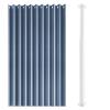 YWQJL Folding Door Curtain with Telescopic Rod, Magnetic Blackout Room Divider, 150 x 180 cm view 1