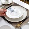 DLAZUM Bone China Dinnerware Set for One view 3