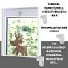 Plastic Window Hooks | Decorative Hooks - White | Set of 10 view 4