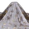 PH PandaHall Golden Silver Spiderweb Tulle Fabric view 1