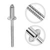 Gabex Stainless Steel A2 Flat-Head Blind Rivets, 3.0–6.4 mm, Grooved Mandrel (3.2 x 18 mm, 50 pcs.) view 1
