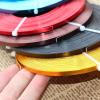 4 m Flat Aluminum Wire, 5 mm x 1 mm, Green view 2