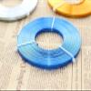 4 m Flat Aluminum Wire, 5 mm x 1 mm, Green view 4