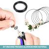 2mm Black Aluminum Craft Wire - 15m view 3
