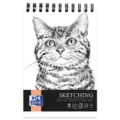 Oxford Artistic A5 Sketchbook - Cat