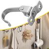 Stainless Steel Wall Hook - Under Cabinet Hanger view 3