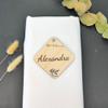 Personalized Wooden Place Cards view 3
