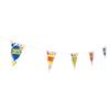 Idena 31873 - Happy Birthday Garland with 20 Pennants, Approx. 10 m Long, Plastic Pennant Chain for Indoor and Outdoor Use view 3