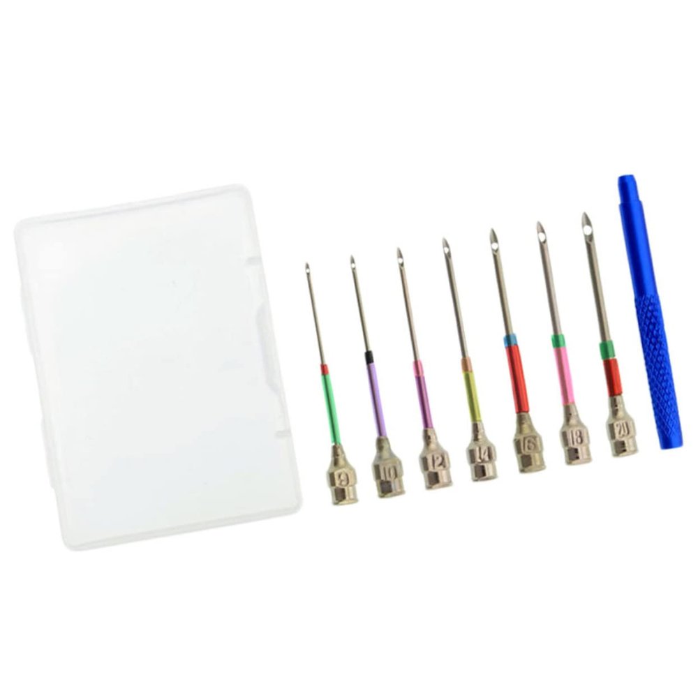 DOITOOL Replacement Embroidery Needle with Interchangeable Crewel Needles for Punch Needle Embroidery