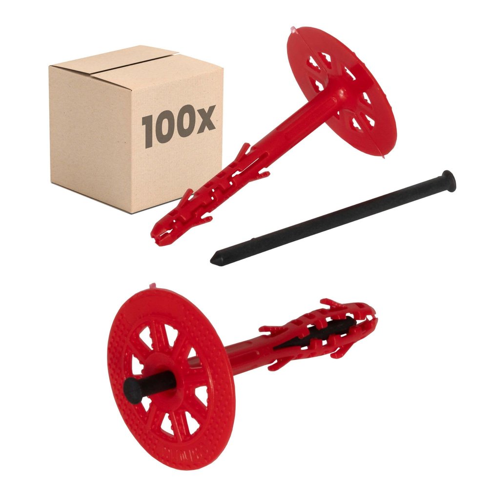 PROTEKTOR 100 Insulation Anchors with Plastic Nails, 10 x 120 mm