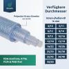 diconfa PVC Reinforced Hose, 8/14 mm Diameter, 1.9 m Long view 4
