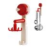 Wall-Mounted Rotating Kitchen Utensil Holder view 1