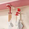 Wall-Mounted Rotating Kitchen Utensil Holder view 3