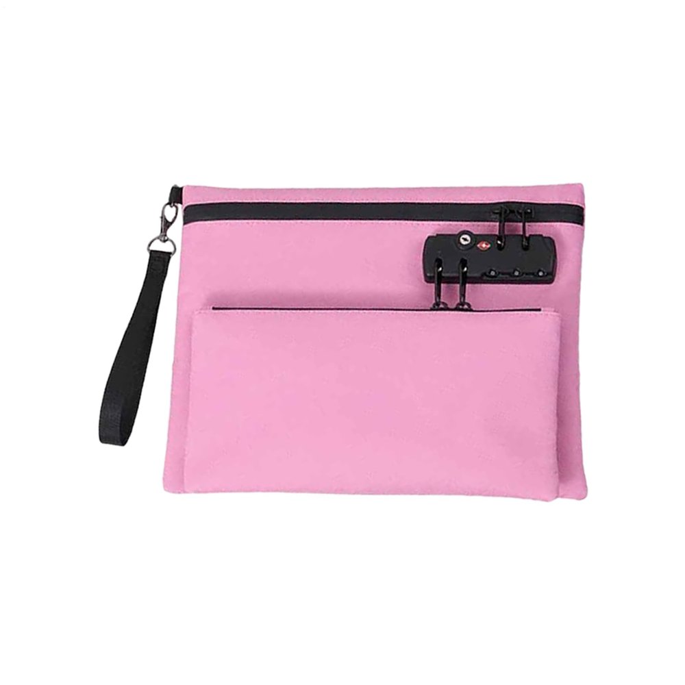 Theft-Resistant Waterproof Money Bag with Lock