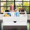 Multi-Purpose Coffee Organizer with Drawer for Home, Restaurant or Hotel view 3