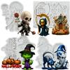 MYPRACS Halloween Skeleton Fondant Molds Set view 1