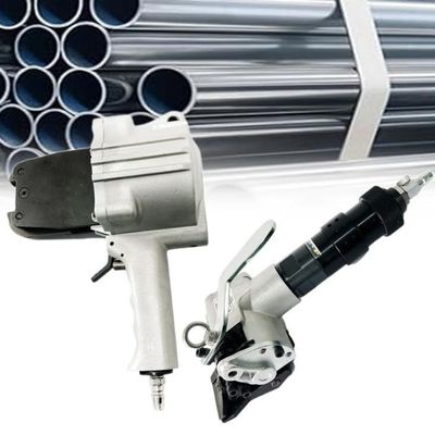 Heavy-Duty Pneumatic Steel Strapping Tool Set with Tensioner and Cutter