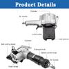 Heavy-Duty Pneumatic Steel Strapping Tool Set with Tensioner and Cutter view 2