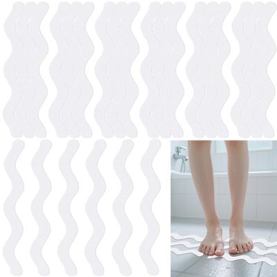 SUBTAVIK 24 Anti-Slip Stickers for Bathtubs