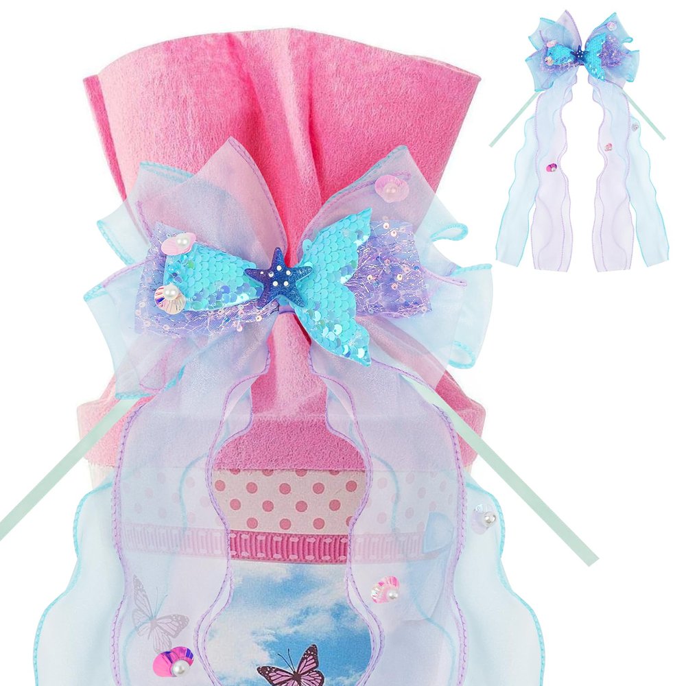 HOTUT Handmade Satin Ribbon Bow