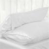 BANGHA Silk Pillowcase, Silky Satin Pillow Cover, Queen, White view 4