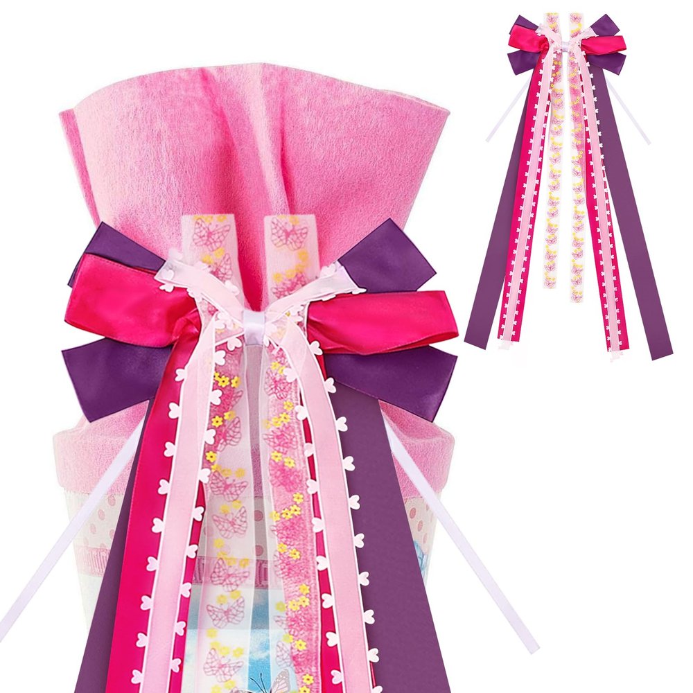 HOTUT Handmade Satin Ribbon Bow