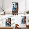 DPHERO DIY Fantasy Tiger Diamond Painting Kit view 3