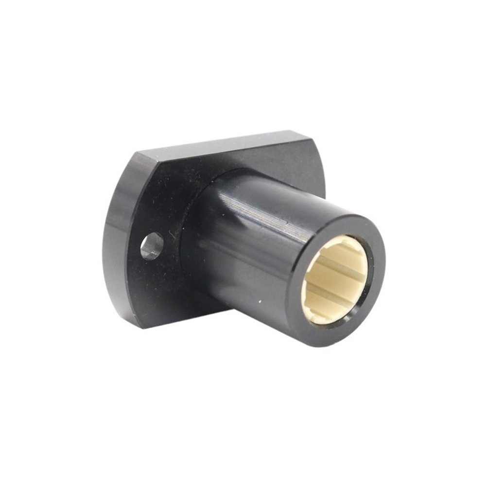 LDXMJZOT Flanged Linear Bearing with Two Side-Slotted Sleeves, LMH10/12/16/20/30