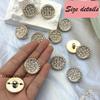 DHER 12 Decorative Buttons for Sewing view 2