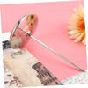 Stainless Steel Receipt Holder, 1 Piece, with Heavy Silver Base view 3