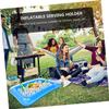 VALICLUD 6-Piece Inflatable Ice Serving Trays, Transparent Blue view 3