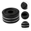 Anti-Vibration Furniture Glides, 4-Piece Set, Aluminum Alloy, Black view 2
