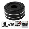 Anti-Vibration Furniture Glides, 4-Piece Set, Aluminum Alloy, Black view 3