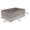 Christmas Party Desk Organizer, Plastic and Iron, Gray view 2