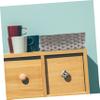 Christmas Party Desk Organizer, Plastic and Iron, Gray view 3