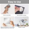 8 Pack Self-Adhesive Mirrors, 15 x 15 cm view 4