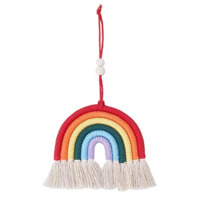 CRAFTYMELODY 2-Pack Colorful Rainbow Wall Hanging Decoration
