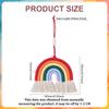 CRAFTYMELODY 2-Pack Colorful Rainbow Wall Hanging Decoration view 2