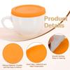 QUARKZMAN 4-Pack Silicone Cup Covers, 3.9 Inch view 3