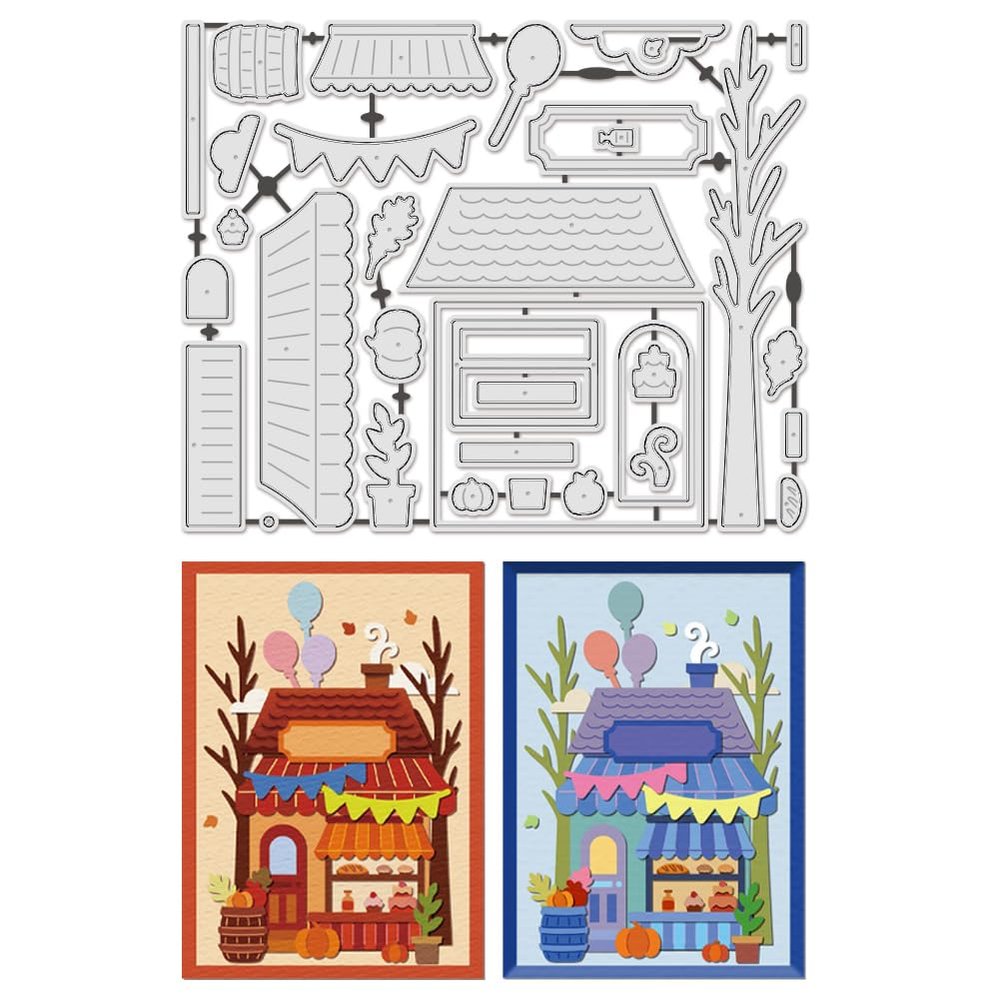 UNICRAFTALE 34-Piece Metal Die Set