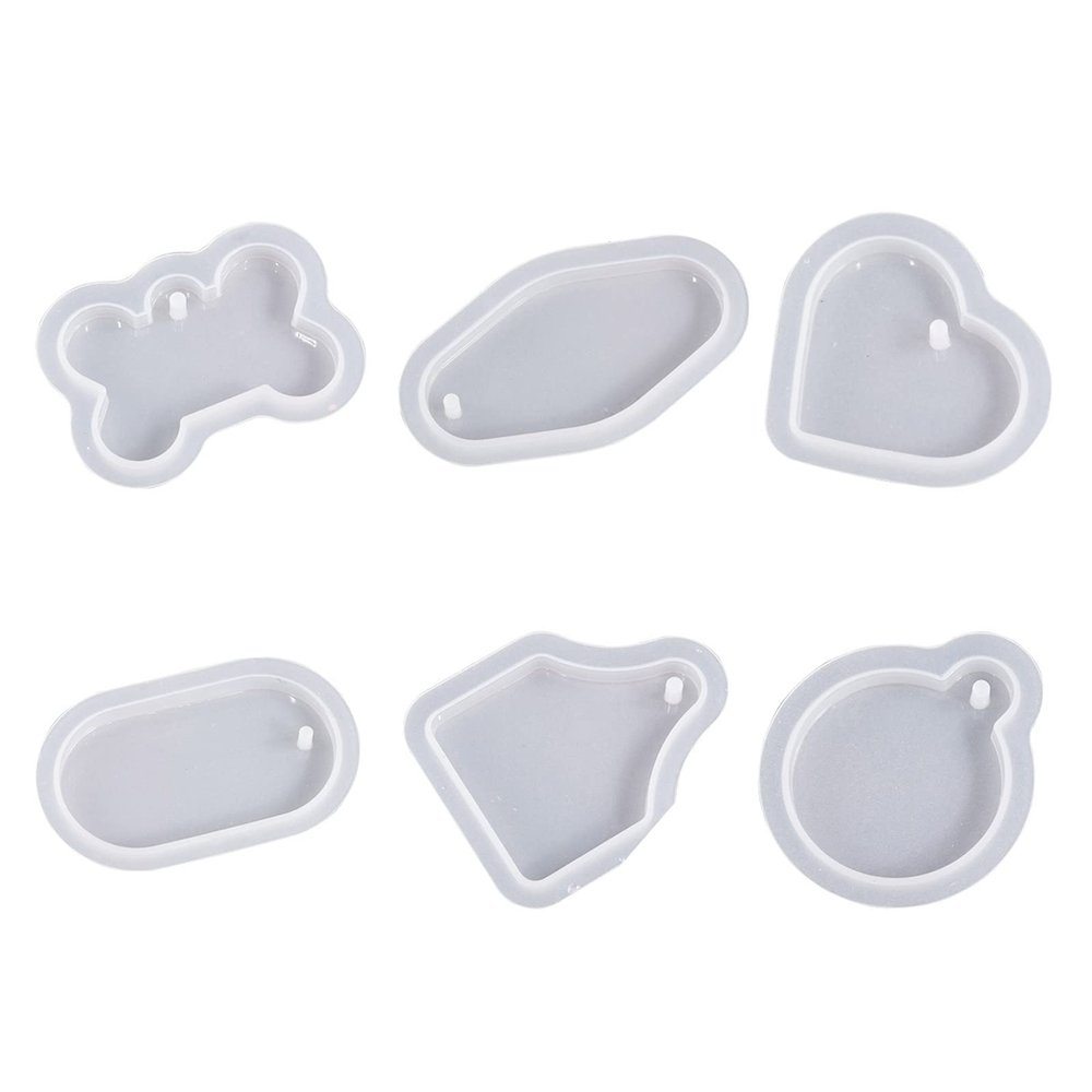 Handcrafted Round Bone Heart Oval Mold
