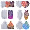 Handcrafted Round Bone Heart Oval Mold view 4