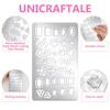 UNICRAFTALE Diamond Metal Stencils view 4