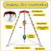 Rescue Tripod Set for Confined Spaces, 544 kg/816 kg/1,179 kg Capacity view 3